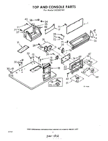 02 - Section parts for Whirlpool Dryer LXI5501W1 / from AppliancePartsPros.com