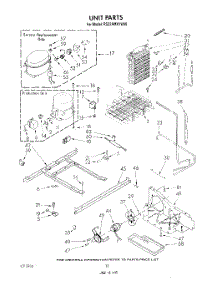 07 - Unit parts for Whirlpool Refrigerator RS22AMXVL00 / from AppliancePartsPros.com