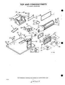 02 - Section parts for Whirlpool Dryer LXI5521W0 / from AppliancePartsPros.com