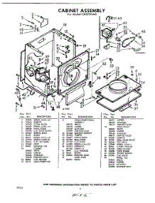02 - Section parts for Whirlpool Dryer LXI5701W0 / from AppliancePartsPros.com