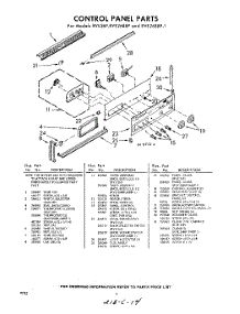 04 - Section parts for Whirlpool RVE2688P1 / from AppliancePartsPros.com