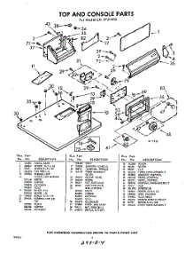 04 - Section parts for Whirlpool Dryer LXI5721W0 / from AppliancePartsPros.com