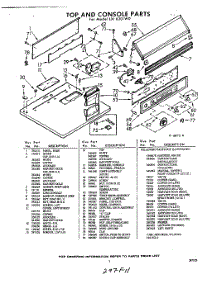 03 - Section parts for Whirlpool Dryer LXI6301W0 / from AppliancePartsPros.com