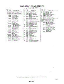 09 - Lit / Optional parts for Whirlpool RDE4950W / from AppliancePartsPros.com