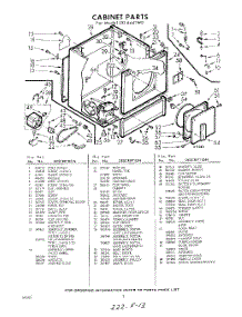 02 - Section parts for Whirlpool Dryer LXI6441W0 / from AppliancePartsPros.com