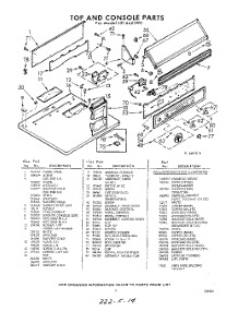 03 - Section parts for Whirlpool Dryer LXI6441W0 / from AppliancePartsPros.com