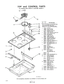 04 - Section parts for Whirlpool RDE6030W1 / from AppliancePartsPros.com