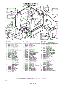 02 - Section parts for Whirlpool Dryer LXI6441W1 / from AppliancePartsPros.com
