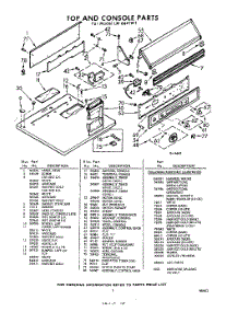 03 - Section parts for Whirlpool Dryer LXI6441W1 / from AppliancePartsPros.com