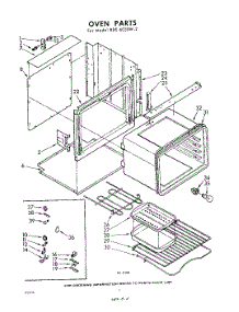 02 - Section parts for Whirlpool RDE6030W2 / from AppliancePartsPros.com
