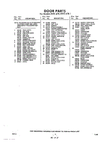 05 - Section parts for Whirlpool RWE478 / from AppliancePartsPros.com