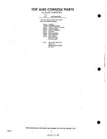 04 - Section parts for Whirlpool Dryer LXI6701W0 / from AppliancePartsPros.com