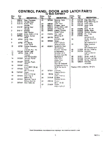 03 - Section parts for Whirlpool Microwave RJM78000 / from AppliancePartsPros.com