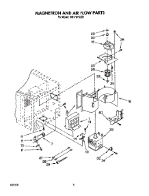 07 - Magnetron And Airflow, Optional parts for Whirlpool Oven RM778PXXQ1 / from AppliancePartsPros.com