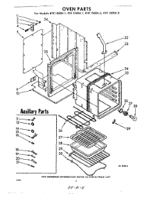 02 - Section parts for Whirlpool RYE1300W1 / from AppliancePartsPros.com