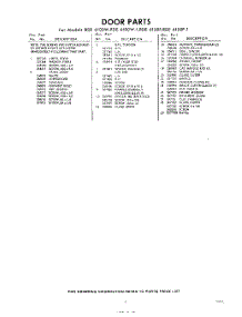 05 - Door parts for Whirlpool RDE6100W / from AppliancePartsPros.com