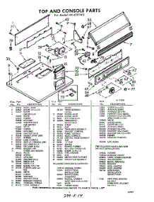 03 - Section parts for Whirlpool Dryer LXI6701W2 / from AppliancePartsPros.com