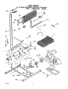 06 - Unit parts for Whirlpool Refrigerator ET20ZKXXG01 / from AppliancePartsPros.com