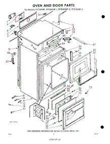 02 - Section parts for Whirlpool RVE2698P3 / from AppliancePartsPros.com