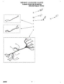 06 - Wiring Harness, Literature / Optional parts for Whirlpool Oven RB160PXYB6 / from AppliancePartsPros.com
