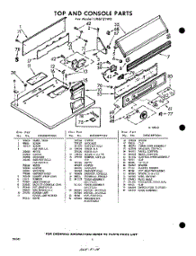 04 - Section parts for Whirlpool Dryer LXI6721W0 / from AppliancePartsPros.com