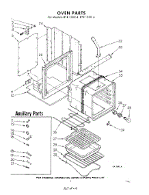 03 - Section parts for Whirlpool RYE1300W4 / from AppliancePartsPros.com