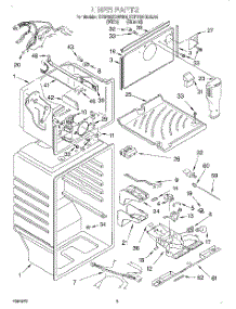 02 - Liner parts for Kitchenaid Refrigerator KTRP20KDAL04 / from AppliancePartsPros.com