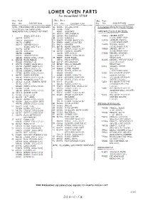 03 - Section parts for Whirlpool Range RAE9778P / from AppliancePartsPros.com