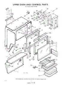 04 - Upper Oven And Control parts for Whirlpool Range RAE9778P / from AppliancePartsPros.com