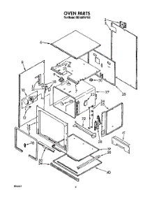 03 - Oven parts for Whirlpool Oven RB160PXYQ0 / from AppliancePartsPros.com