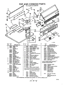 03 - Section parts for Whirlpool Dryer LXI6901W1 / from AppliancePartsPros.com