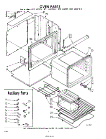 02 - Oven parts for Whirlpool RDE6300W / from AppliancePartsPros.com