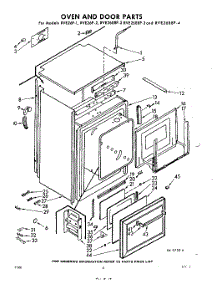 02 - Section parts for Whirlpool RVE26P2 / from AppliancePartsPros.com