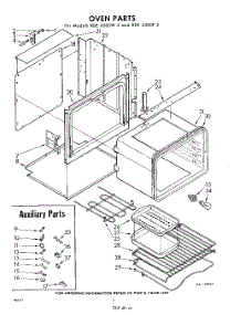 02 - Section parts for Whirlpool RDE6300W2 / from AppliancePartsPros.com