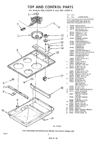 06 - Section parts for Whirlpool RDE6300W2 / from AppliancePartsPros.com