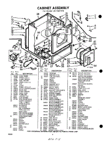 04 - Section parts for Whirlpool Dryer LXI7801W0 / from AppliancePartsPros.com