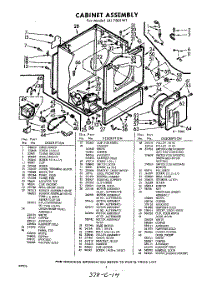 04 - Section parts for Whirlpool Dryer LXI7801W1 / from AppliancePartsPros.com