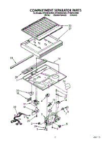 03 - Compartment Separator parts for Whirlpool Refrigerator ET20ZKXZG00 / from AppliancePartsPros.com