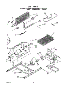 06 - Unit parts for Whirlpool Refrigerator ET20ZKXZG00 / from AppliancePartsPros.com