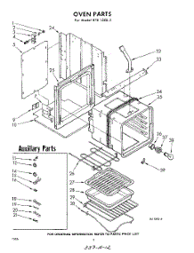 02 - Section parts for Whirlpool RYE1500W5 / from AppliancePartsPros.com
