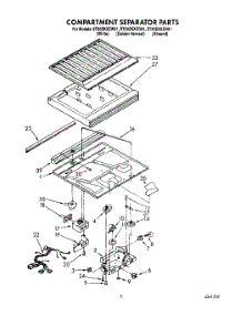 04 - Compartment Separator parts for Whirlpool Refrigerator ET20ZKXZG01 / from AppliancePartsPros.com