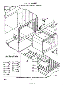 02 - Oven parts for Whirlpool RDE6550W2 / from AppliancePartsPros.com