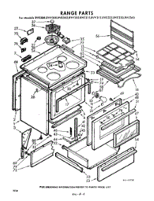 02 - Range parts for Whirlpool RVE325 / from AppliancePartsPros.com