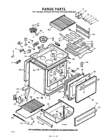 02 - Range parts for Whirlpool RVE327 / from AppliancePartsPros.com