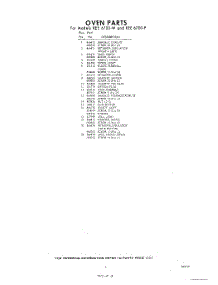 03 - Section parts for Whirlpool REE6700P / from AppliancePartsPros.com