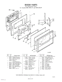 05 - Section parts for Whirlpool REE6700P / from AppliancePartsPros.com