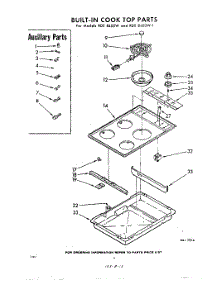 02 - Section parts for Whirlpool RDE8400W / from AppliancePartsPros.com