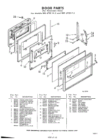 05 - Section parts for Whirlpool REE6700P2 / from AppliancePartsPros.com