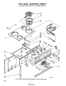 06 - Top And Control parts for Whirlpool REE6700P2 / from AppliancePartsPros.com