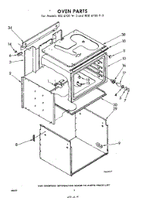 02 - Oven parts for Whirlpool REE6700P3 / from AppliancePartsPros.com